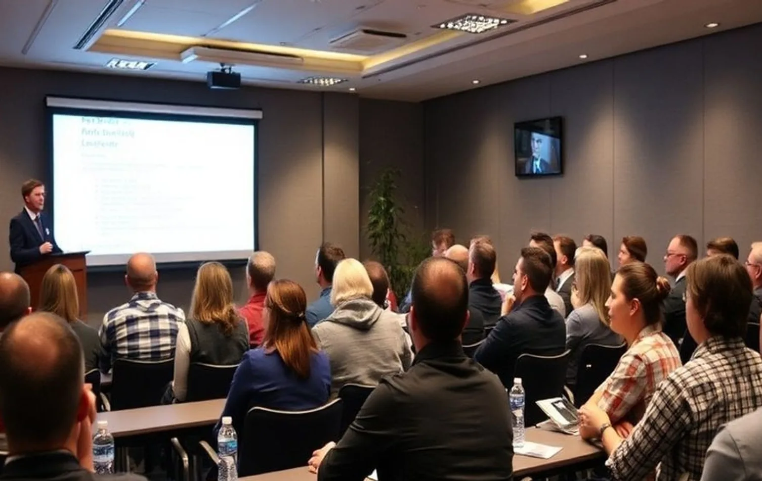 Presentation skills workshop audience